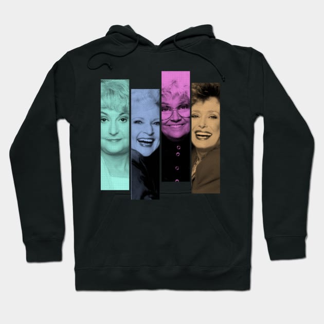 The Golden Girls Wisdom Hoodie by Beard Art eye